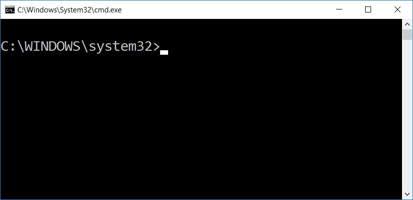 Windows command line