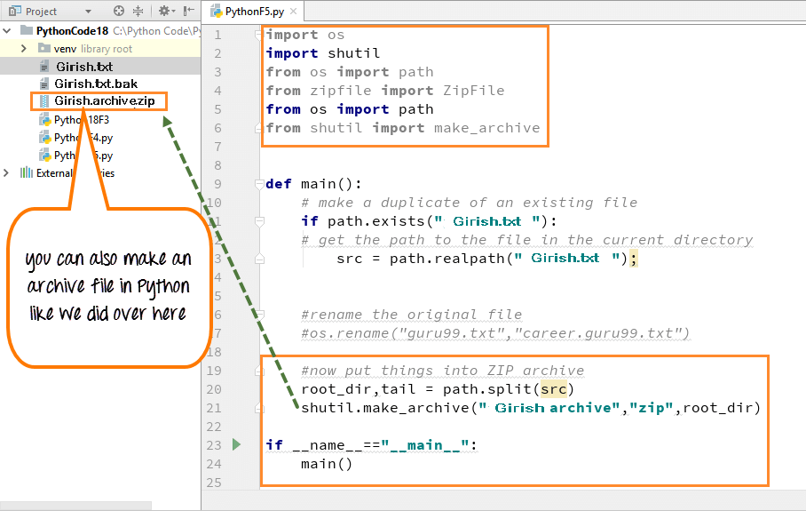 Python OS Module, Shell Script Commands