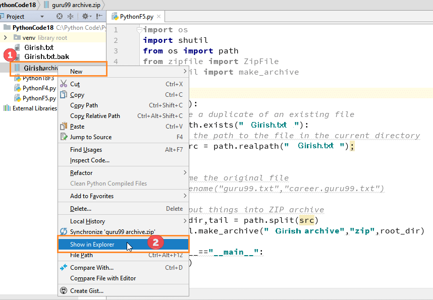 Python OS Module, Shell Script Commands
